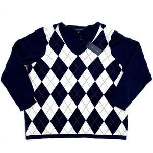 Tommy Hilfiger Cotton Sweater Top 1X Plus Size‎